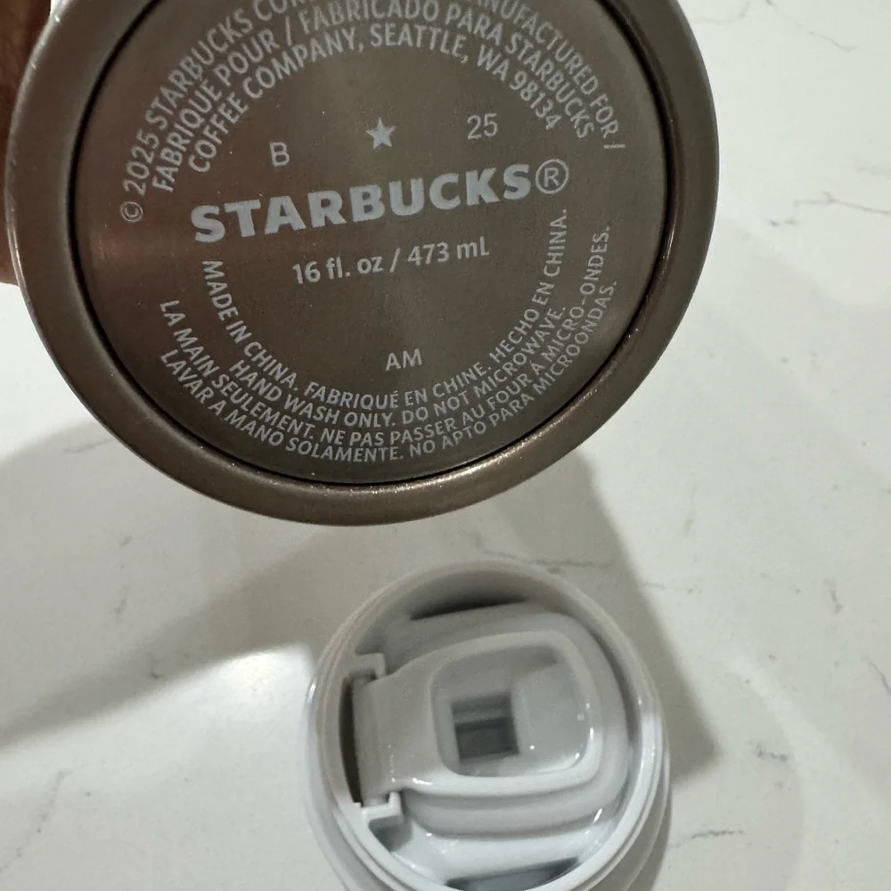 Starbucks slim travel
